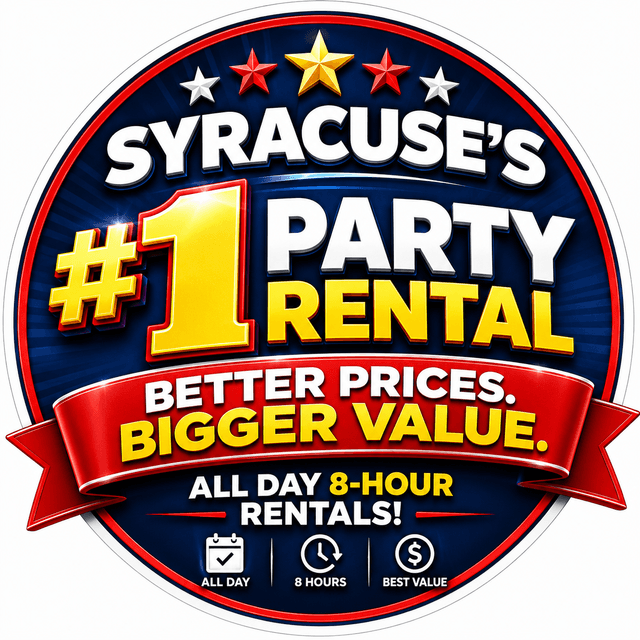 Syracuse's #1 Party Rental