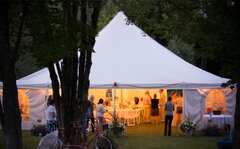 40 x 40 Pole Tent