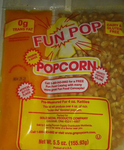 5.5 0z popcorn kernel Rentals — Syracuse, NY