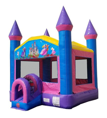 Pink Inflatable Bounce House Rental — Syracuse, NY